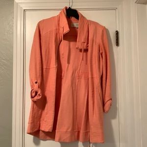 Saturday Sunday coral jacket size XS